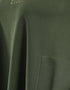 Milton long dress with round neckline with slits,